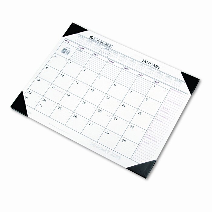 ATAGLANCE Monthly Desk Pad Calendar Wayfair.ca
